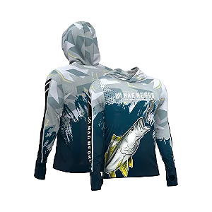 Camiseta Masculina X Protection Sublimada Mar Negro