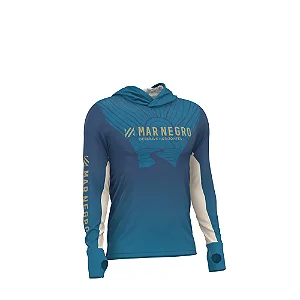 Camiseta Masculina X Protection Sublimada Mar Negro