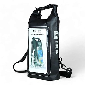 Bolsa Daily Duffel resistena a água com visor 2L para Trilhas e Atividades Outdoor NTK