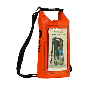 Bolsa Daily Duffel resistena a água com visor 2L para Trilhas e Atividades Outdoor NTK