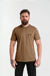 Camiseta Concept Don’t Tread Flag - Marrom