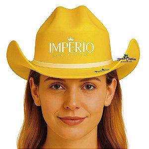 Chapéu Cowboy EVA Adulto Unissex Personalizado – Fabricação Própria