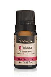 Óleo essencial de Gerânio (Pelargonium graveolens)  - 10 mL