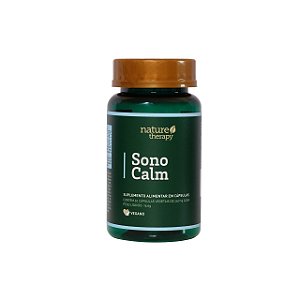 SonoCalm (Suplemento natural para Insônia e Ansiedade) - 60 cápsulas veganas
