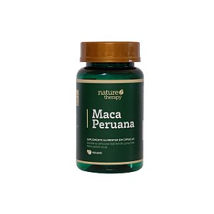 Maca peruana (Libido, ganho de massa magra, energético) - 60 cápsulas veganas