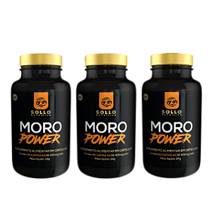 3x Moro Power - Emagrecedor com laranja moro (Energia, disposicao, perda de gorduras)