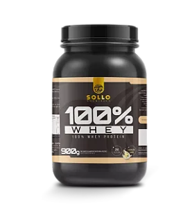 Whey protein 100% puro - 26g proteína por porção - 900g