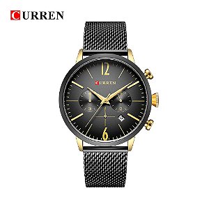 Relógio Curren Fashion Aço Inoxidável 8313