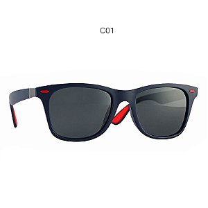 Óculos de Sol Wayfarer Lente Polarizada Unissex