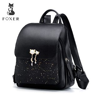 Mochila black fashion Foxer