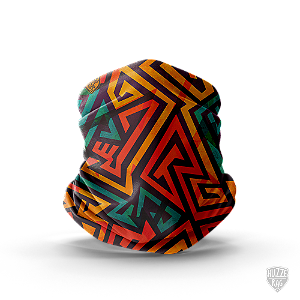 Bandana Tube Neck Huzze-Rag Urban - Feitas Sem Costura + Proteção Solar Uv