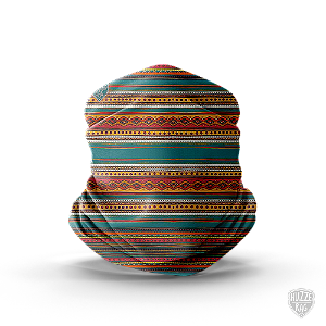 Bandana Tube Neck Huzze-Rag Latino América - Feitas Sem Costura + Proteção Solar Uv