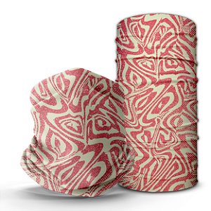 Bandana Tube Neck Huzze-Rag Miragem - Feitas Sem Costura + Proteção Solar Uv