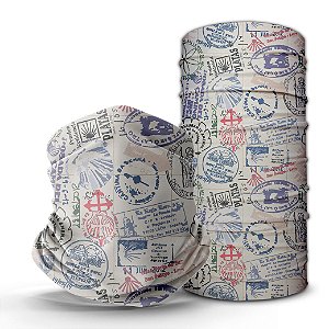 Bandana Tube Neck  Huzze-Rag Sellos del Camino