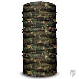 Bandana Tube Neck Huzze-Rag Camuflada Mato