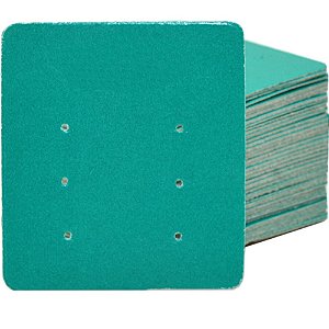 Cartela Para Brincos 6 Furos 3 Pares de Brincos - 39 x 44 - Verde Tiffany C61