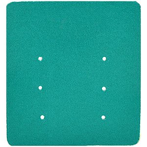 Cartela Para Brincos 6 Furos 3 Pares de Brincos - 39 x 44 - Verde Tiffany C61