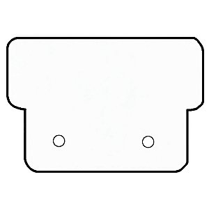 Etiqueta Para Brinco 2,3 X 1,7  cm - E20 - 1000 Unidades