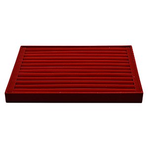 Bandeja Grande Rolinho Para Anel 37 x 27 x 3 cm - Veludo sem capa
