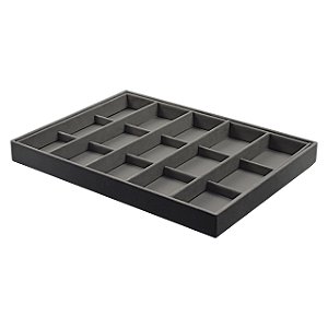Bandeja Grande 15 Quadriculados - 37m x 27cm x 3cm - Veludo