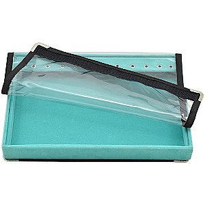 Bandeja Media Para Pulseiras -  Veludo com Capa