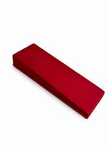 Expositor Rampa para Pulseira 5 X 17 cm - Suede Premium Marsala