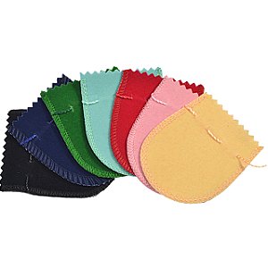 Saquinhos de Veludo Tamanho Medio 6,5 x 8 cm