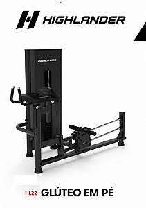 Maquina Glúteo em Pé 100 KG - HIGHLANDER