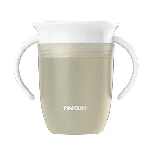 COPO DE TREINAMENTO 360 210ML UNISSEX PIMPOLHO CINZA