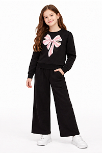 3147553 CONJUNTO BLUSAO E CALÇA WIDE LEG