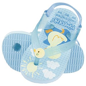 74433 CHINELO PRAIANA BABY AZUL/PATO MASC PIMPOLHO