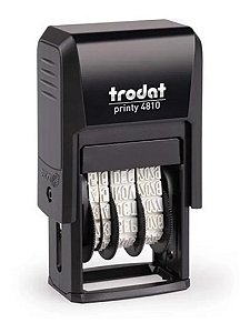 Carimbo Datador Trodat 4810