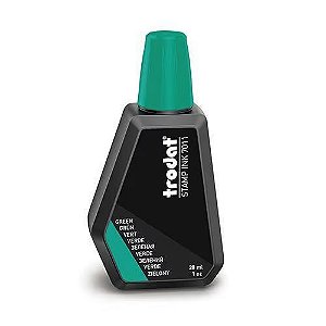 Tinta Para Carimbo Verde 28ml 7011 Trodat