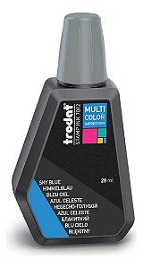 Tinta Trodat Original 28ml Azul Celeste Ref 7012