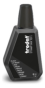 Tinta Trodat 28 ml Cor Preta 28ml Ref 7011