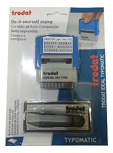 Carimbo Trodat 4911 Typo / Trodat 5911 Tinta preta