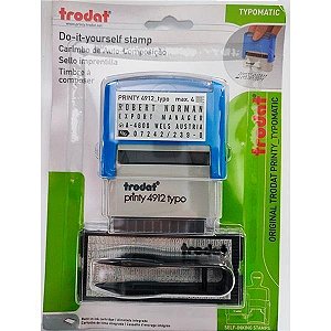 Carimbo Montar Trodat Printy 4912 Typo