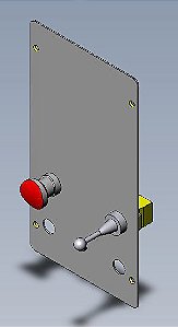 AC08-D-D7988 PAINEL JOYSTICK AC08