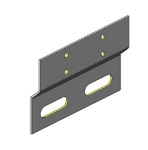 SUPORTE DO FIM DE CURSO (PARA PLATAFORMA AC08)