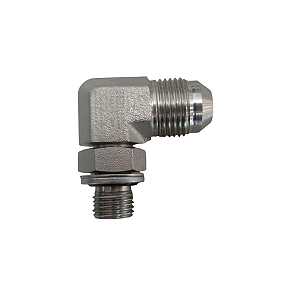 ADAPTADOR 90G MACHO 1/4" BSP X MACHO 3/4" JIC
