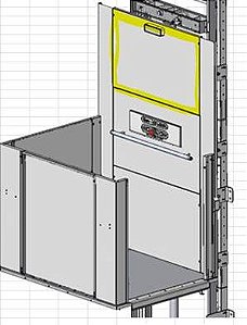 AC11-A-D0558 - PERFIL DOBRADO DO FECH. SUPERIOR DO PAINEL