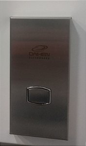 BOTOEIRA DE PAVIMENTO INOX SEM DISPLAY (PORTA SEM CAIXILHO)-AK25