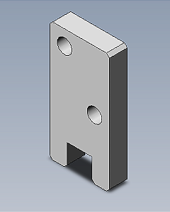 HL03-A-D0060  -  GUIA DE NYLON VIGA ELEVATORIA