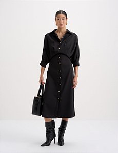 Vestido chemise Black