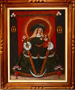 Quadro Cusquenho Madonna | 100 x 80 | Peru