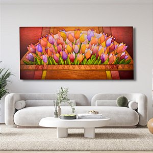 Quadro Ribas | Flores | 70X150