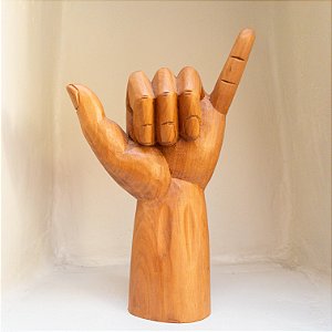 Escultura Mão que Falam | Hang Loose