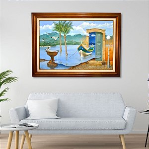 Quadro Eduardo Vilela 1989 | Dimensão | 80x120