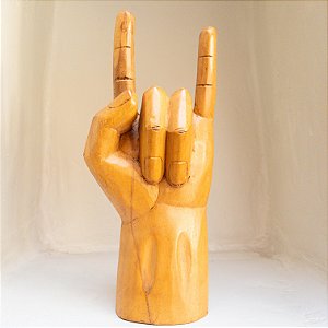 Escultura Mão que Falam | Rock and Roll