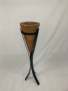 Vaso cone com Suporte